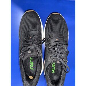 Kuru Atom 2 Womens Athletic Running Shoes Black Mesh Upper Lightweight Comfort